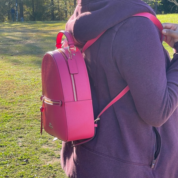 Coach Pink Backpack - Picture 4 of 10